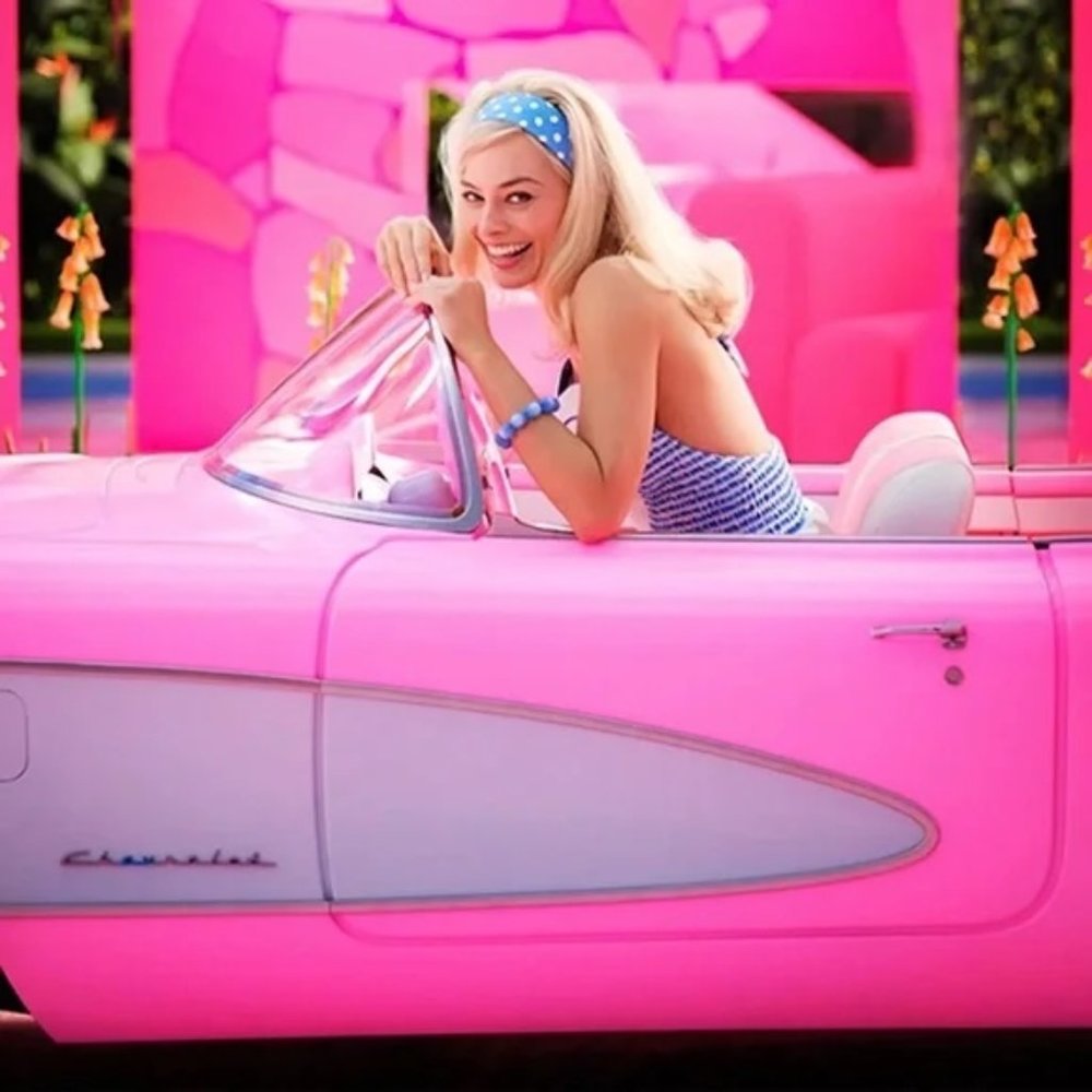Barbie costume (Blue and White Striped / Heart Dress)